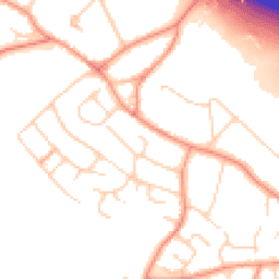Daytime road noise heatmap for HP10 9BG
