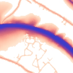 Daytime road noise heatmap for HP10 9DL