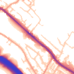 Daytime road noise heatmap for HP10 9EF