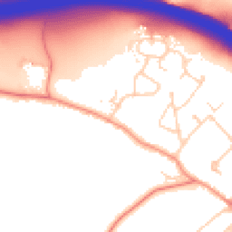 Daytime road noise heatmap for HP10 9EX
