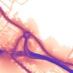 Daytime road noise heatmap for HP10 9FE