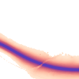 Night-time road noise heatmap for HP10 9GA