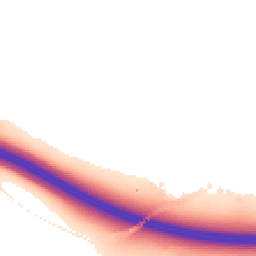 Night-time road noise heatmap for HP10 9GB