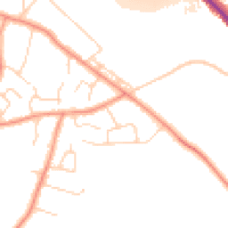 Daytime road noise heatmap for HP10 9JH