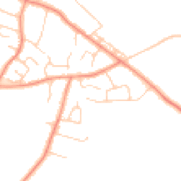 Daytime road noise heatmap for HP10 9JN