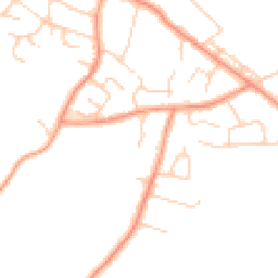Daytime road noise heatmap for HP10 9JX