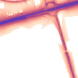 Night-time road noise heatmap for HP10 9QD