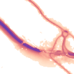 Night-time road noise heatmap for HP10 9QP