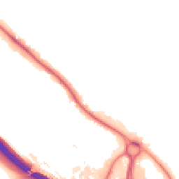 Night-time road noise heatmap for HP10 9RH
