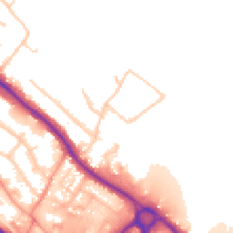 Daytime road noise heatmap for HP10 9RW