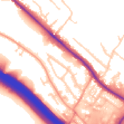 Daytime road noise heatmap for HP10 9UU