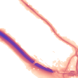 Night-time road noise heatmap for HP10 9UW