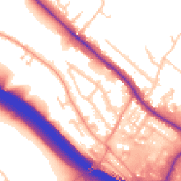 Daytime road noise heatmap for HP10 9UY