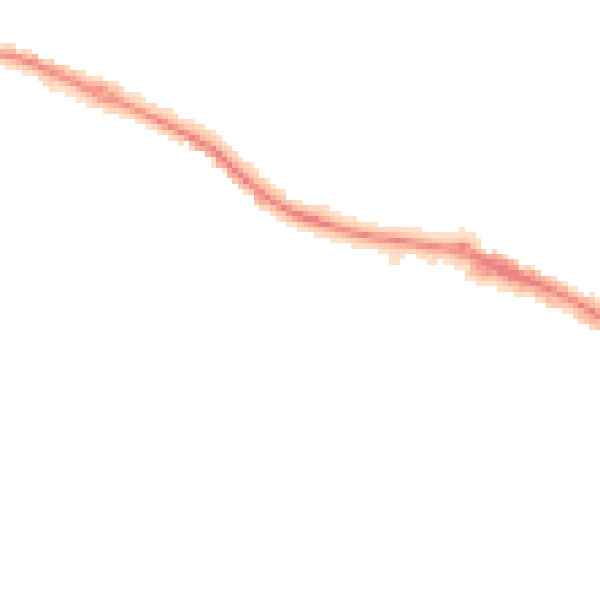 Night-time road noise heatmap for HP11 1DL