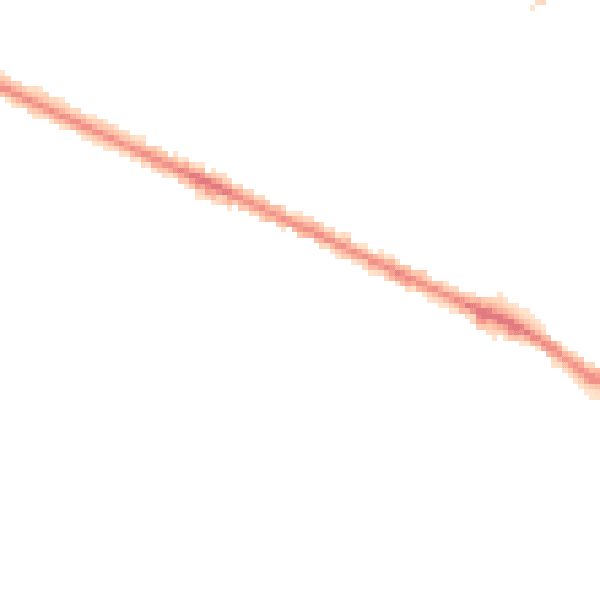 Night-time road noise heatmap for HP11 2NH