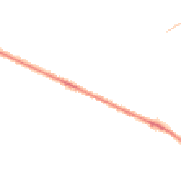 Night-time road noise heatmap for HP12 3AA