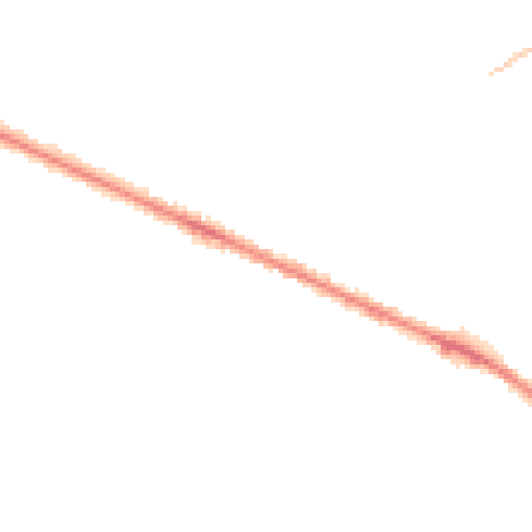 Night-time road noise heatmap for HP12 3AB