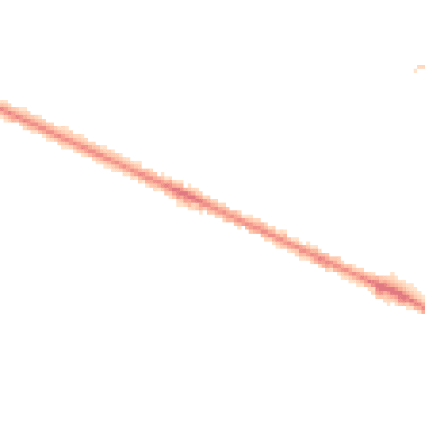 Night-time road noise heatmap for HP12 3AL