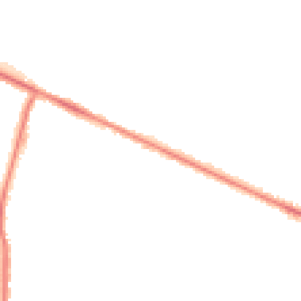 Night-time road noise heatmap for HP12 3AS