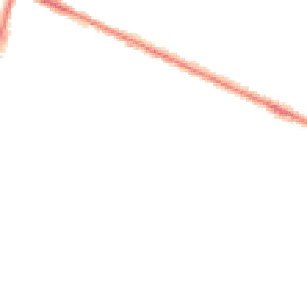 Night-time road noise heatmap for HP12 3AT