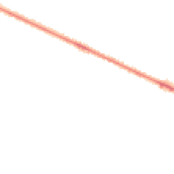 Night-time road noise heatmap for HP12 3AX