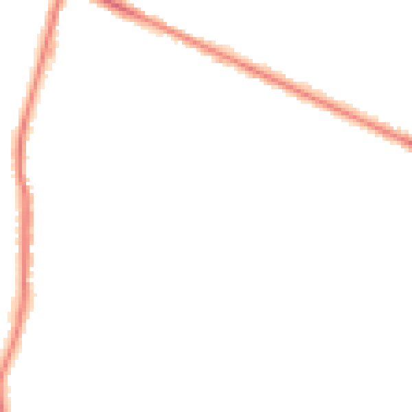 Night-time road noise heatmap for HP12 3BP