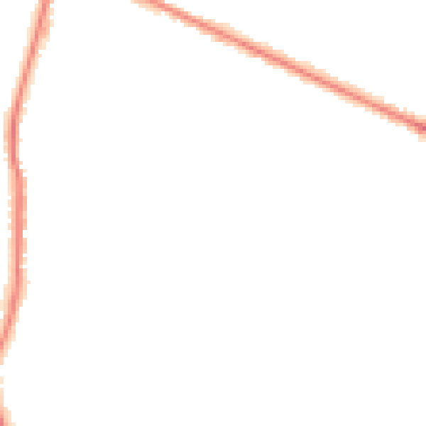 Night-time road noise heatmap for HP12 3DE