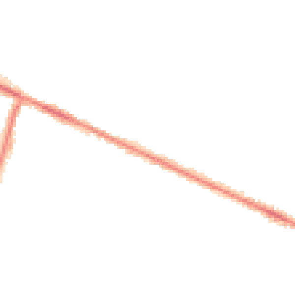 Night-time road noise heatmap for HP12 3DP
