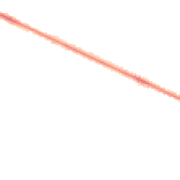 Night-time road noise heatmap for HP12 3ER