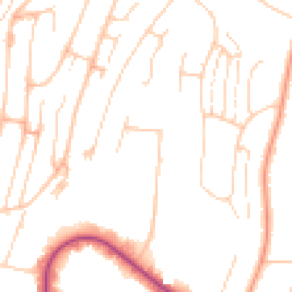 Daytime road noise heatmap for HP12 3RQ