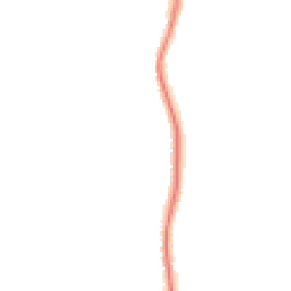 Night-time road noise heatmap for HP12 4HA