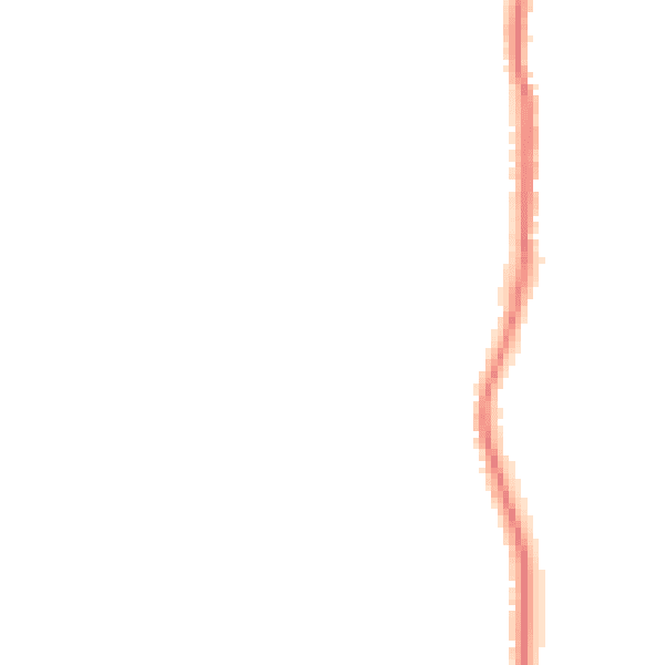 Night-time road noise heatmap for HP12 4JE
