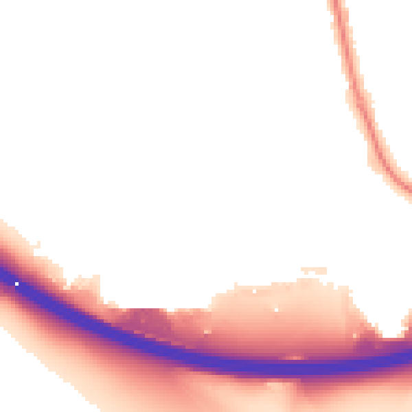 Night-time road noise heatmap for HP12 4PJ