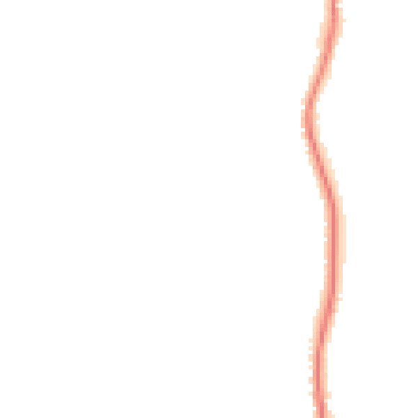 Night-time road noise heatmap for HP12 4QH