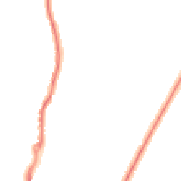 Night-time road noise heatmap for HP13 5BP