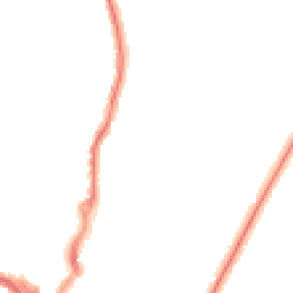 Night-time road noise heatmap for HP13 5BW