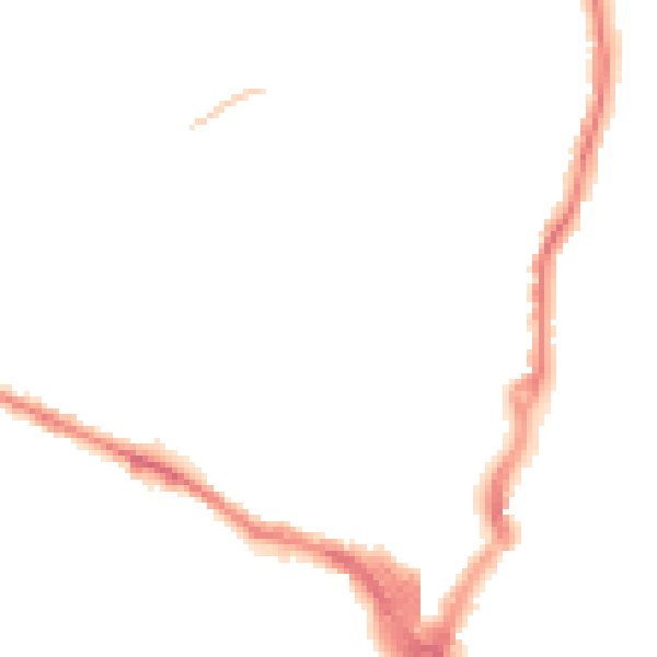 Night-time road noise heatmap for HP13 5BX