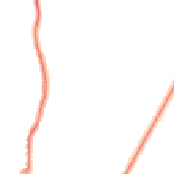 Night-time road noise heatmap for HP13 5BZ