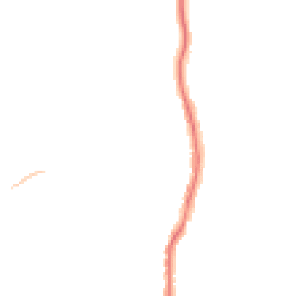 Night-time road noise heatmap for HP13 5DJ