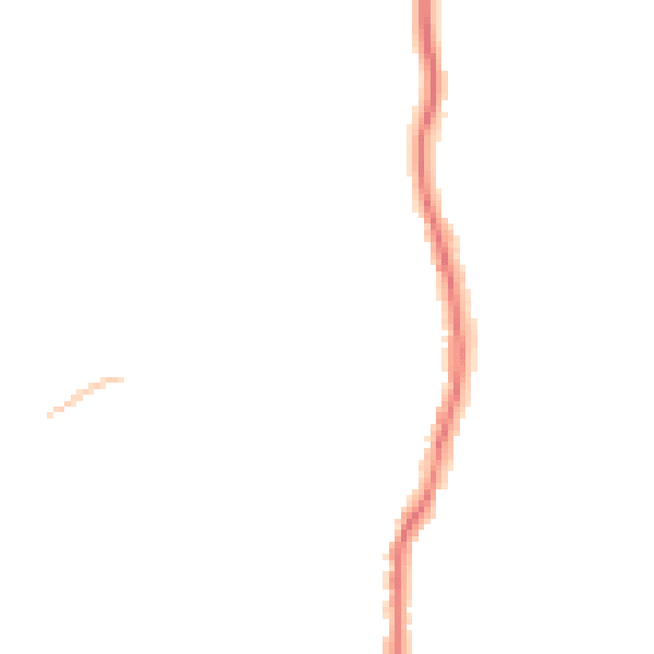 Night-time road noise heatmap for HP13 5DP