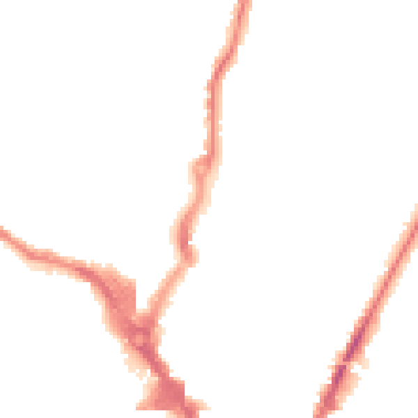 Night-time road noise heatmap for HP13 5DS