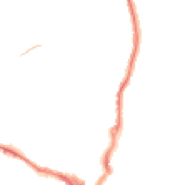 Night-time road noise heatmap for HP13 5GA