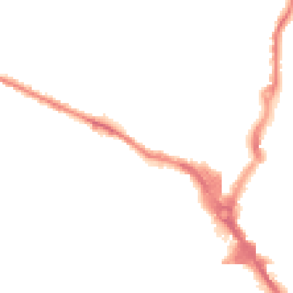 Night-time road noise heatmap for HP13 5HW