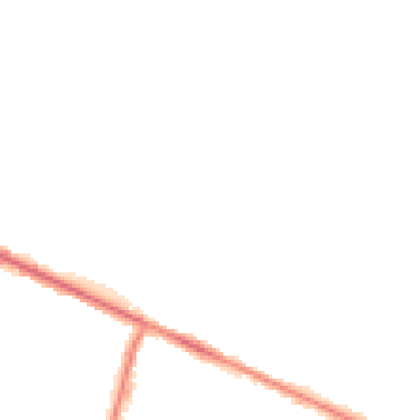 Night-time road noise heatmap for HP13 5JF