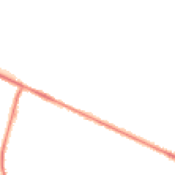 Night-time road noise heatmap for HP13 5JZ