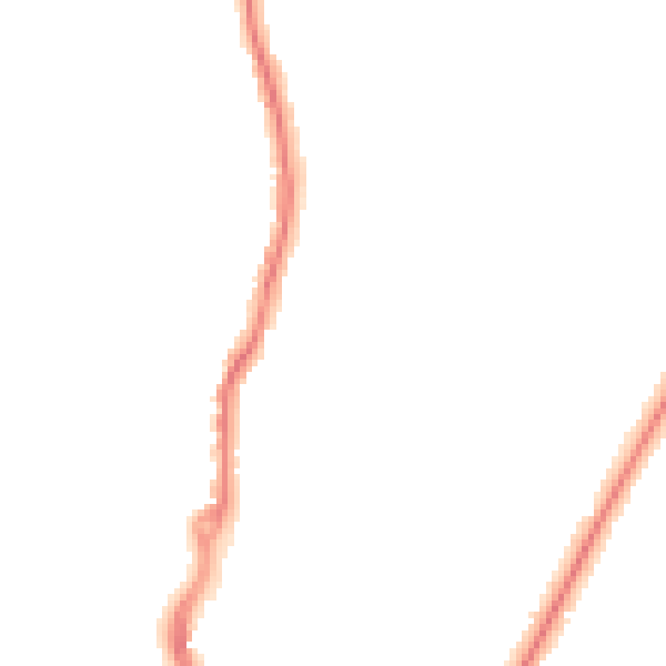 Night-time road noise heatmap for HP13 5LJ
