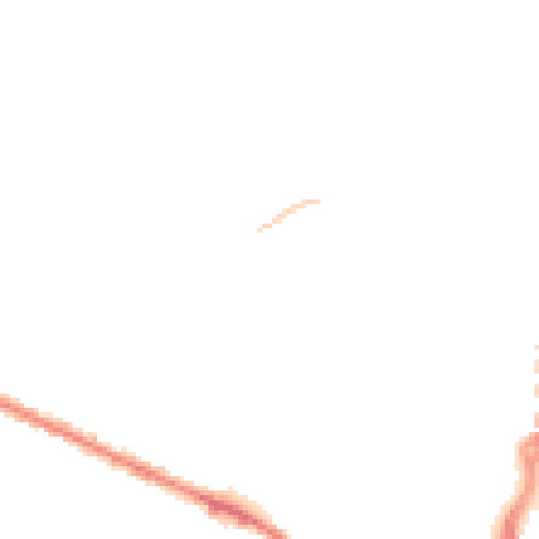 Night-time road noise heatmap for HP13 5SR