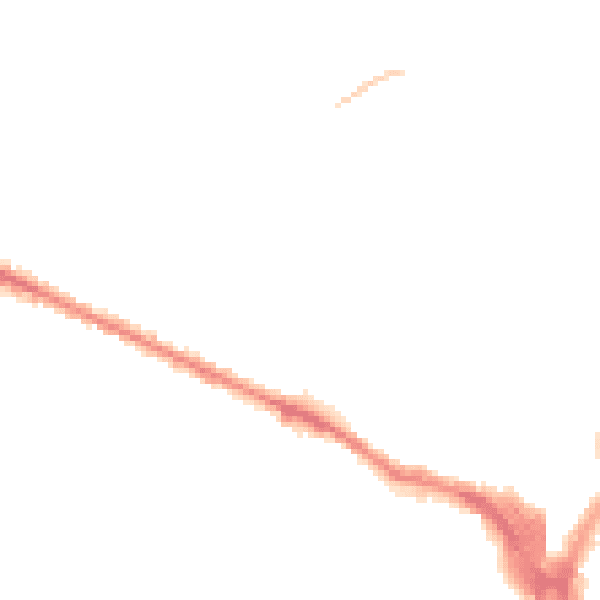 Night-time road noise heatmap for HP13 5XY