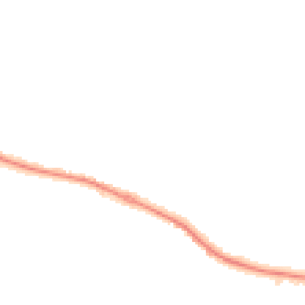 Night-time road noise heatmap for HP13 6AS