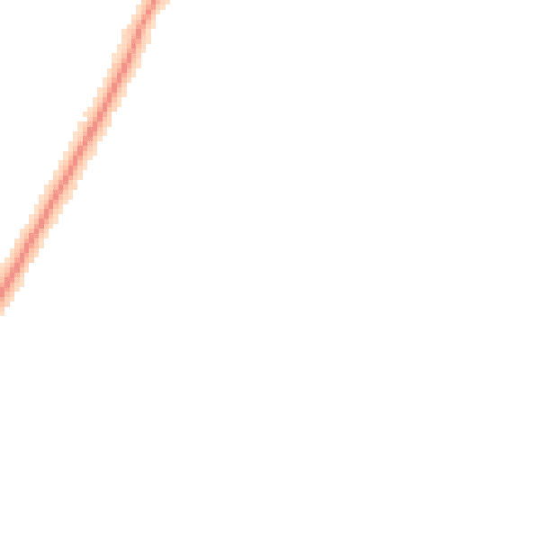 Night-time road noise heatmap for HP13 6DQ